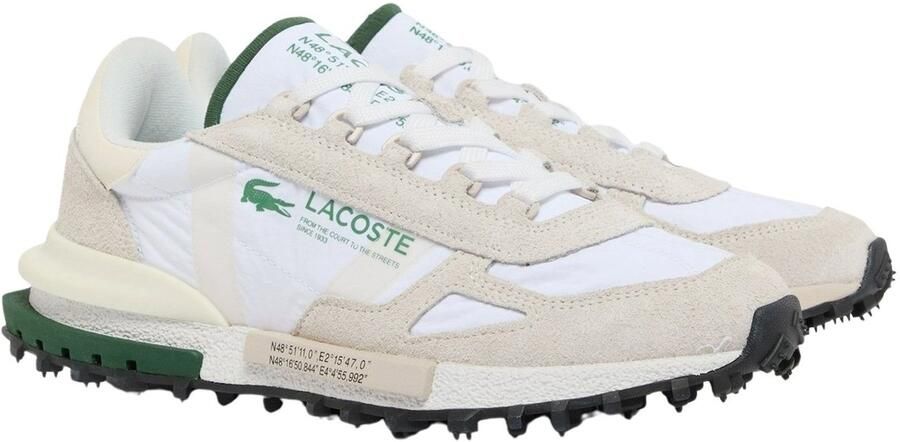 Lacoste Lage Sneakers Elite Active White White