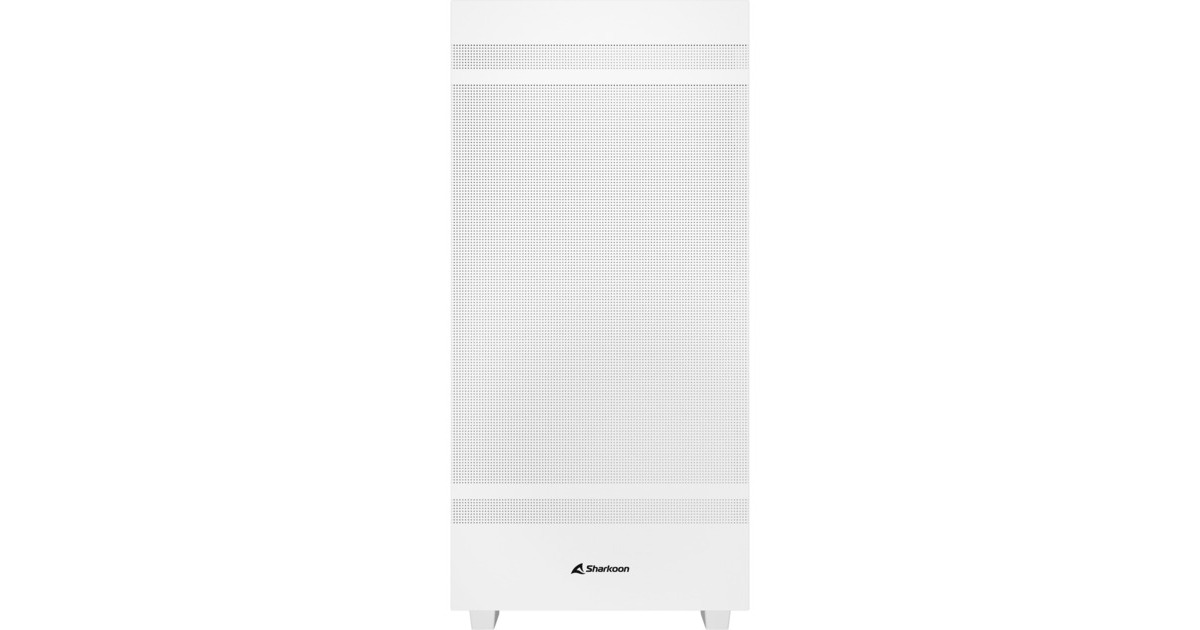 SharkoonRebel C50 White midi tower behuizing  (Wit | 2x USB-A | 1x USB-C)