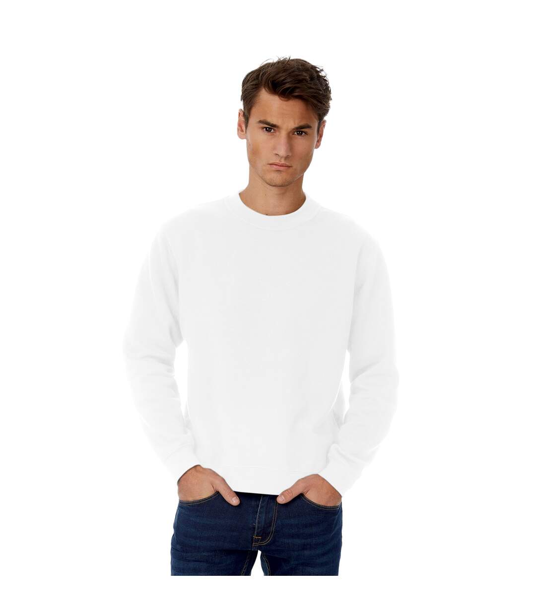 B&C - Sweat - Homme (Blanc) - UTBC4680