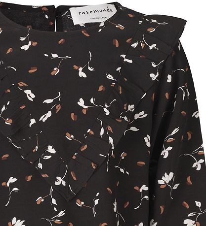 Rosemunde Skjortebluse - Blåck Day Flower Print