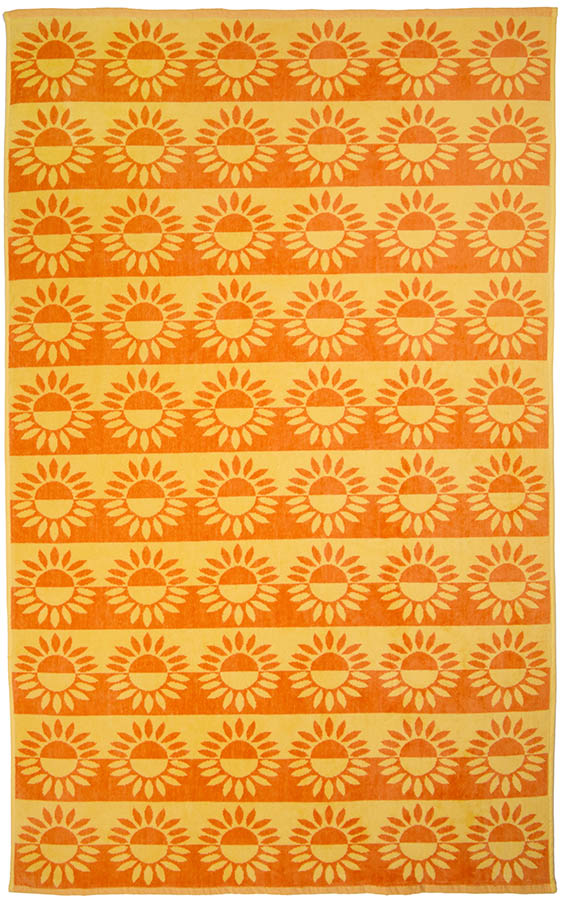 Soli strandhåndkle 90x150 oransje