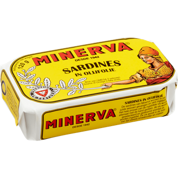 Minerva Sardines in Olijfolie 120 g