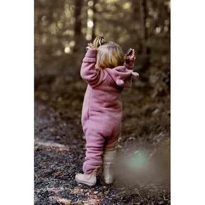 Mikk-Line Jumpsuit Ull med Ører, Burlwood
