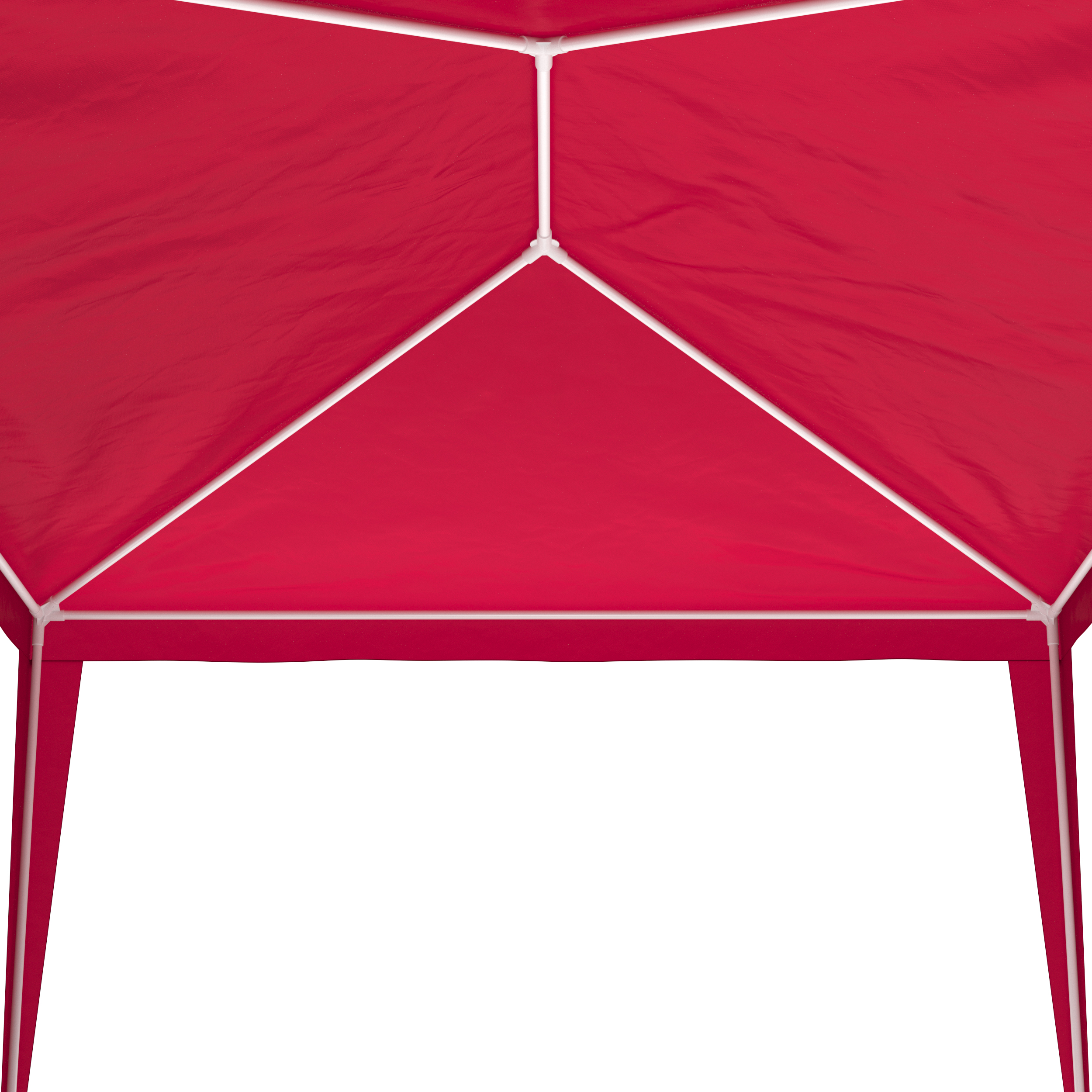 Pavillon NELLE 4 x 3 m rot inkl. 4 Seitenwände