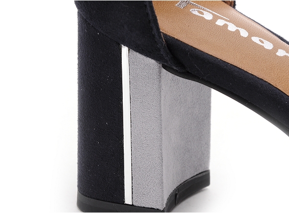 Tamaris nu pieds talons femme 28379 28 bleu