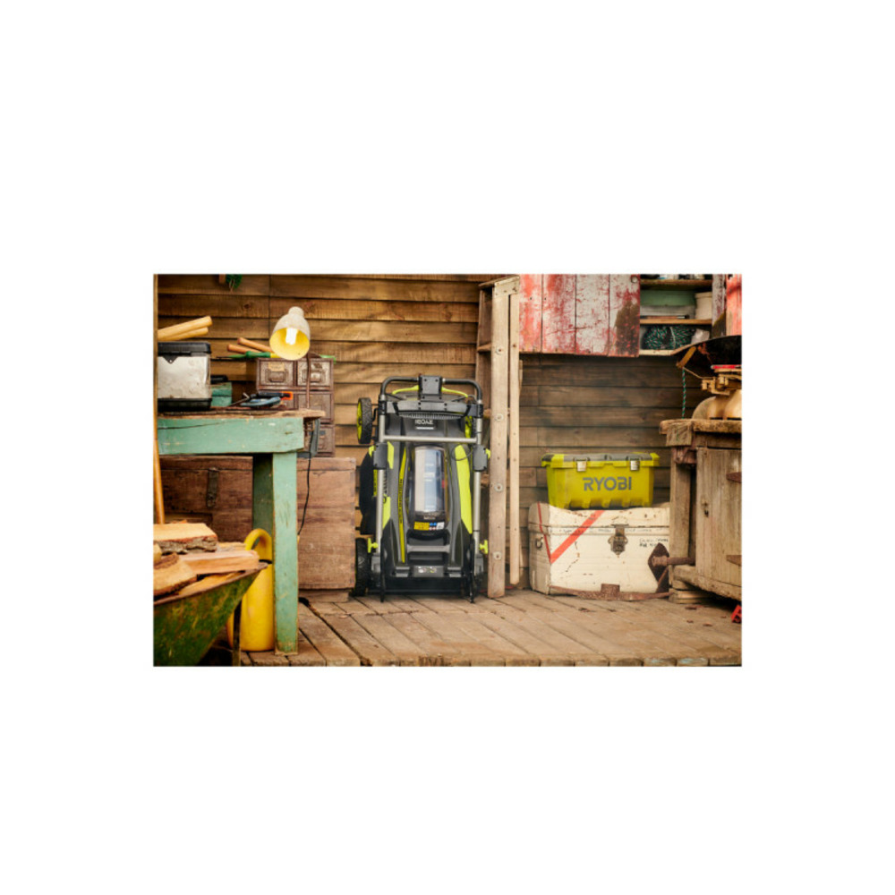 Tondeuse tractée ryobi 36v maxpower brushless - coupe 51 cm - 1 batterie 6.0ah - 1 chargeur rapide - ry36lmx51a-160