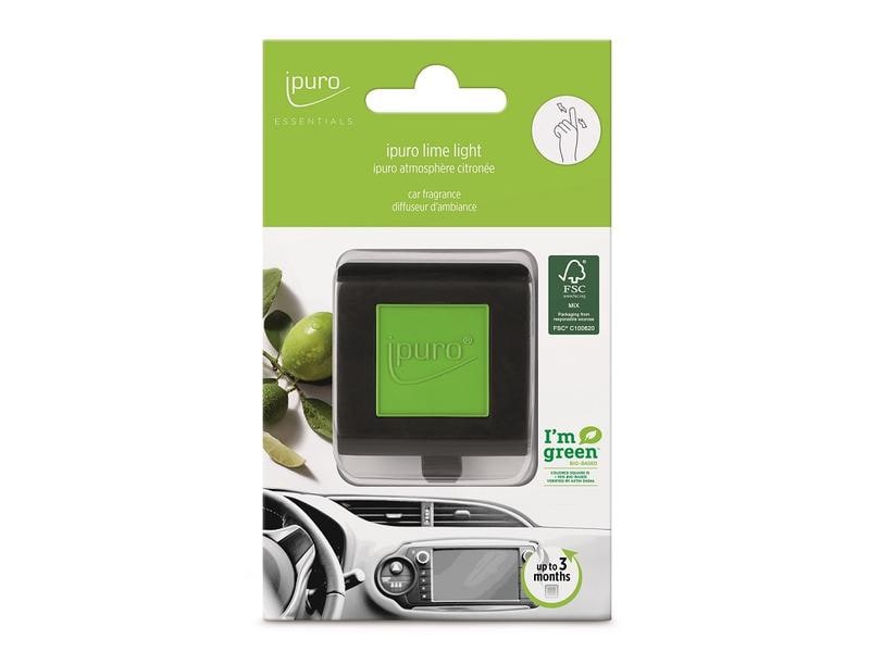 ipuro Auto-Lufterfrischer Lime light Sanft duftender Lufterfrischer für das Auto