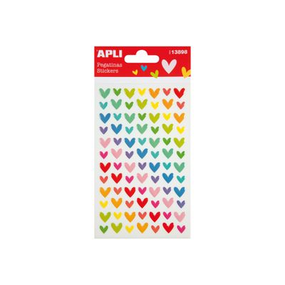 Apli Kids - 84 Stickers cœur