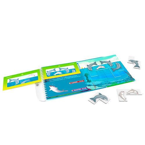 Smart games magnetisch puzzelspel flippin' dolphins