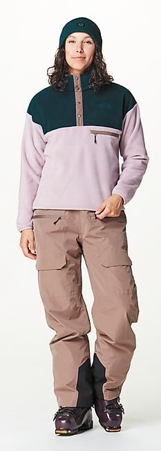 PICTURE - POLAIRE RETRO ARCCA 1/4 FLEECE W