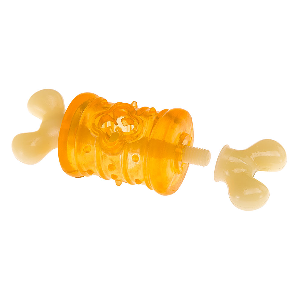 Jouet en caoutchouc chien chiens ferplast pa 6390 pa 6392 distributeur croquettes nourriture
