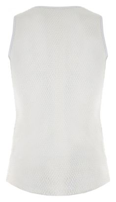 Sous-Maillot Sans Manches Santini Alpha Blanc