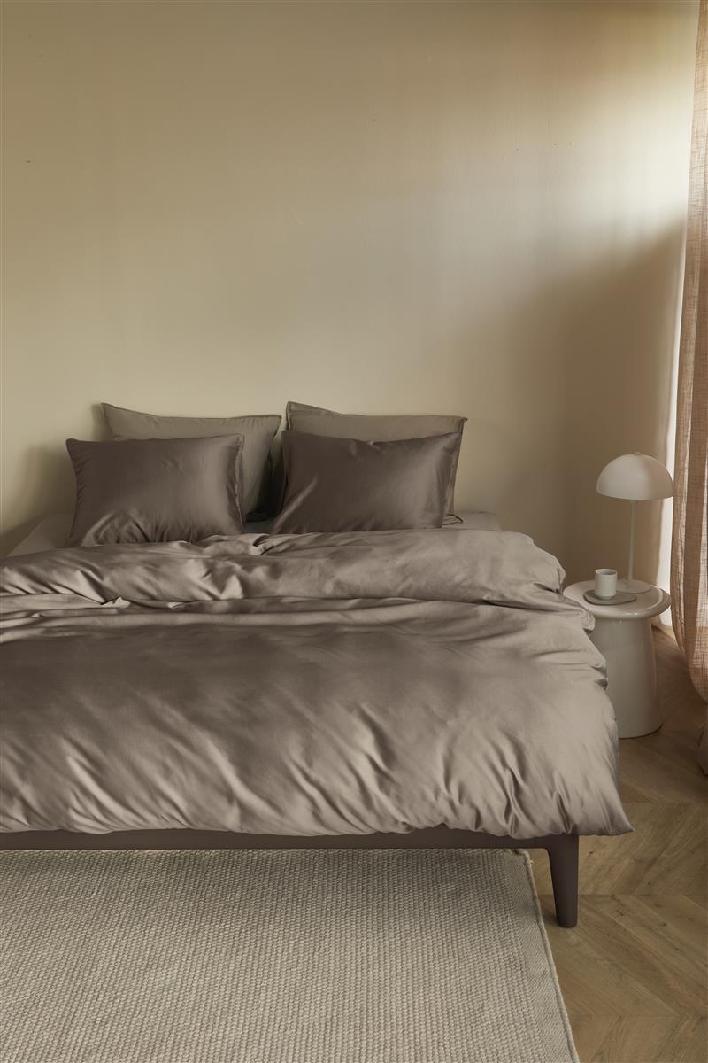 Beddinghouse Change  dekbedovertrek - 240x200|220 - Taupe