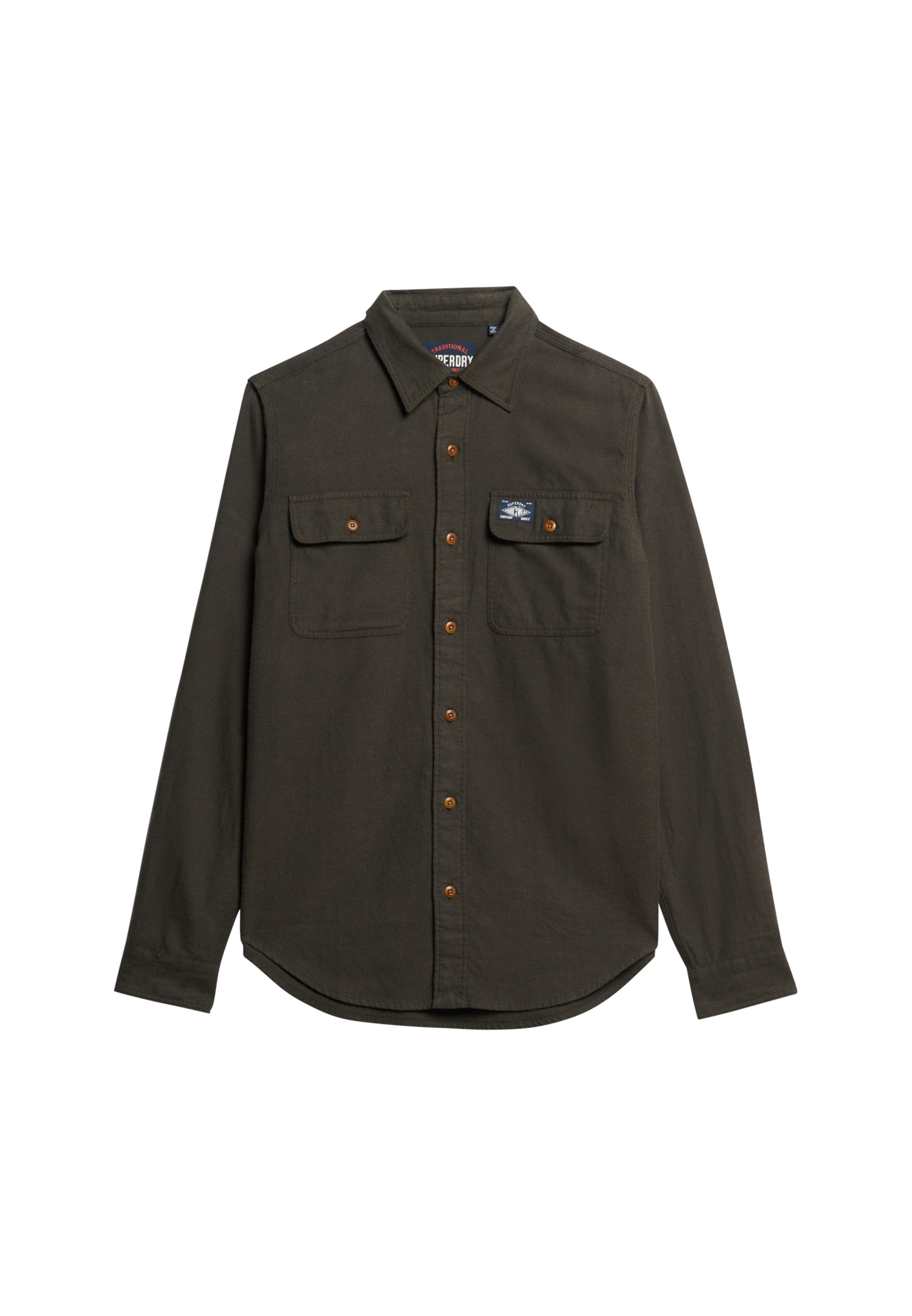 Superdry Langarmhemd »FLANNEL WORKWEAR SHIRT«