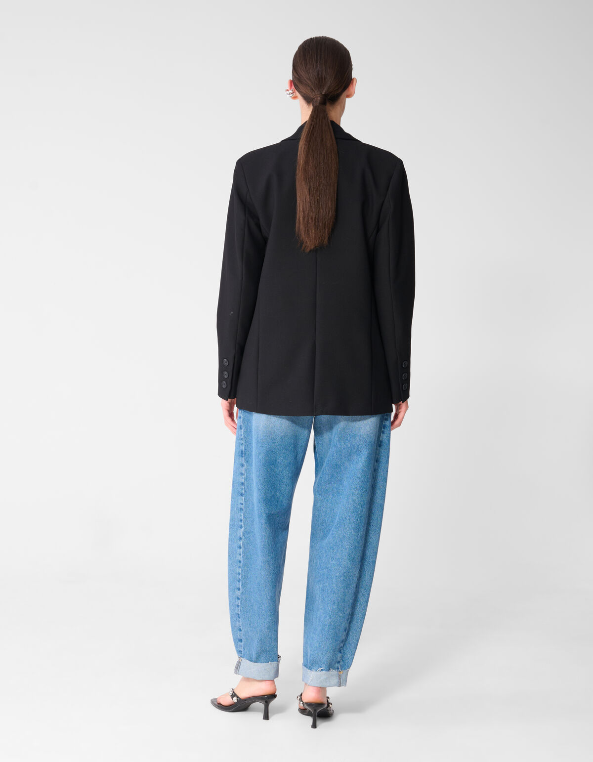 Basis Blazer Zwart