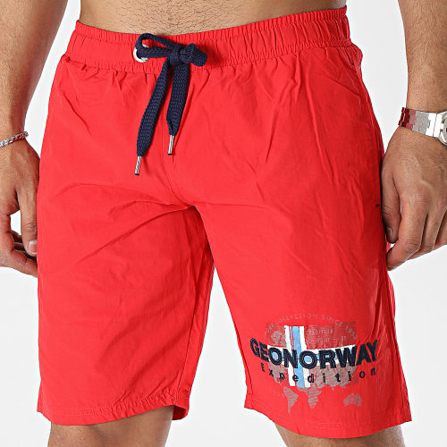 Short De Bain Rouge