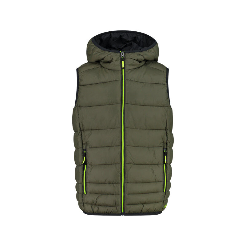 Boy's padded vest with hood - Doudoune sans manches enfant