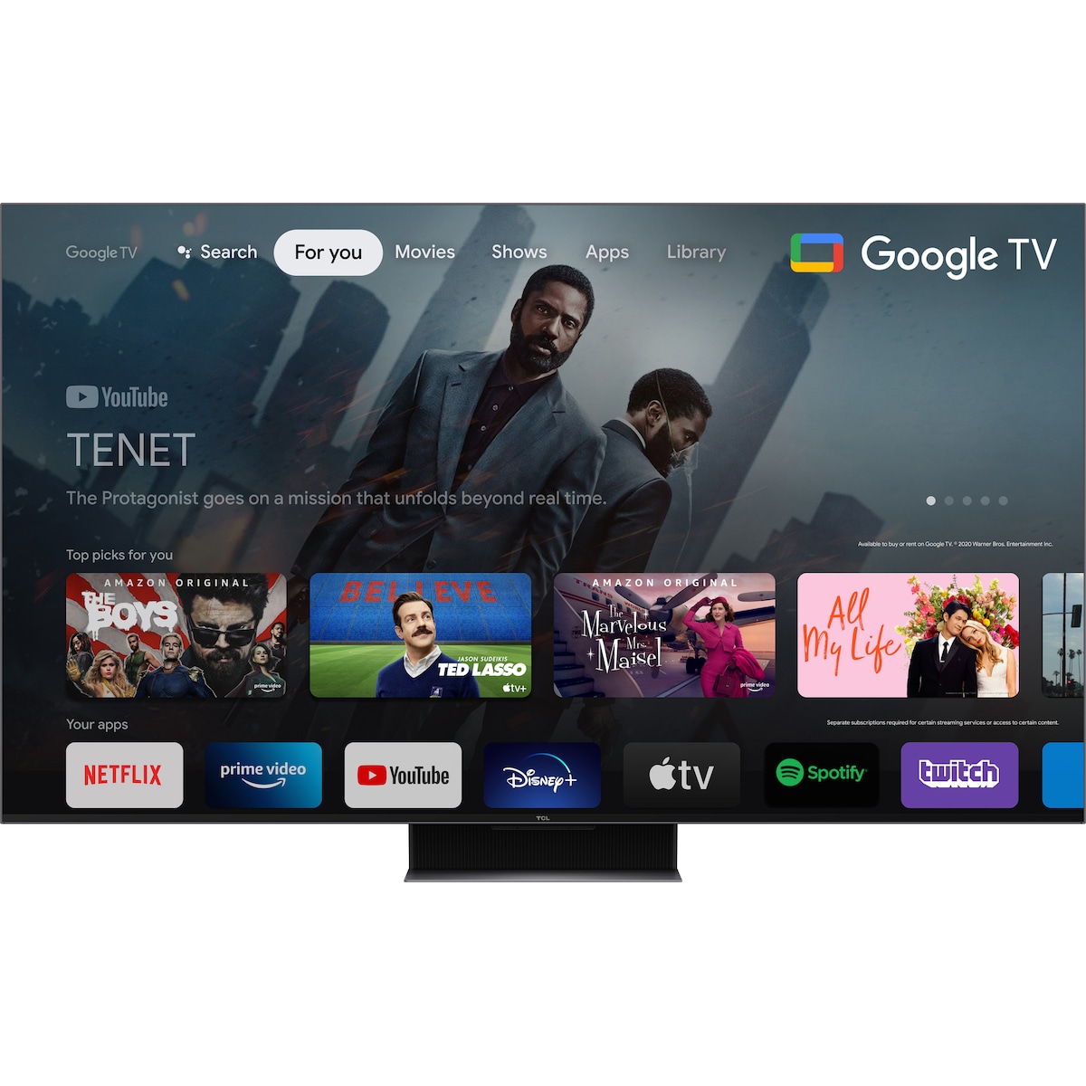 TCL 55 C845 4K MINI-LED Smart TV (2023)