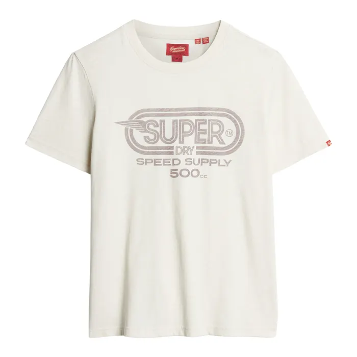 Superdry Archive Kiss Print Shirt Dames