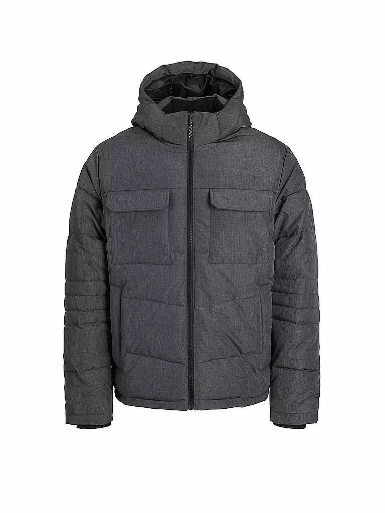 JACK & JONES Steppjacke JJBUILD grau