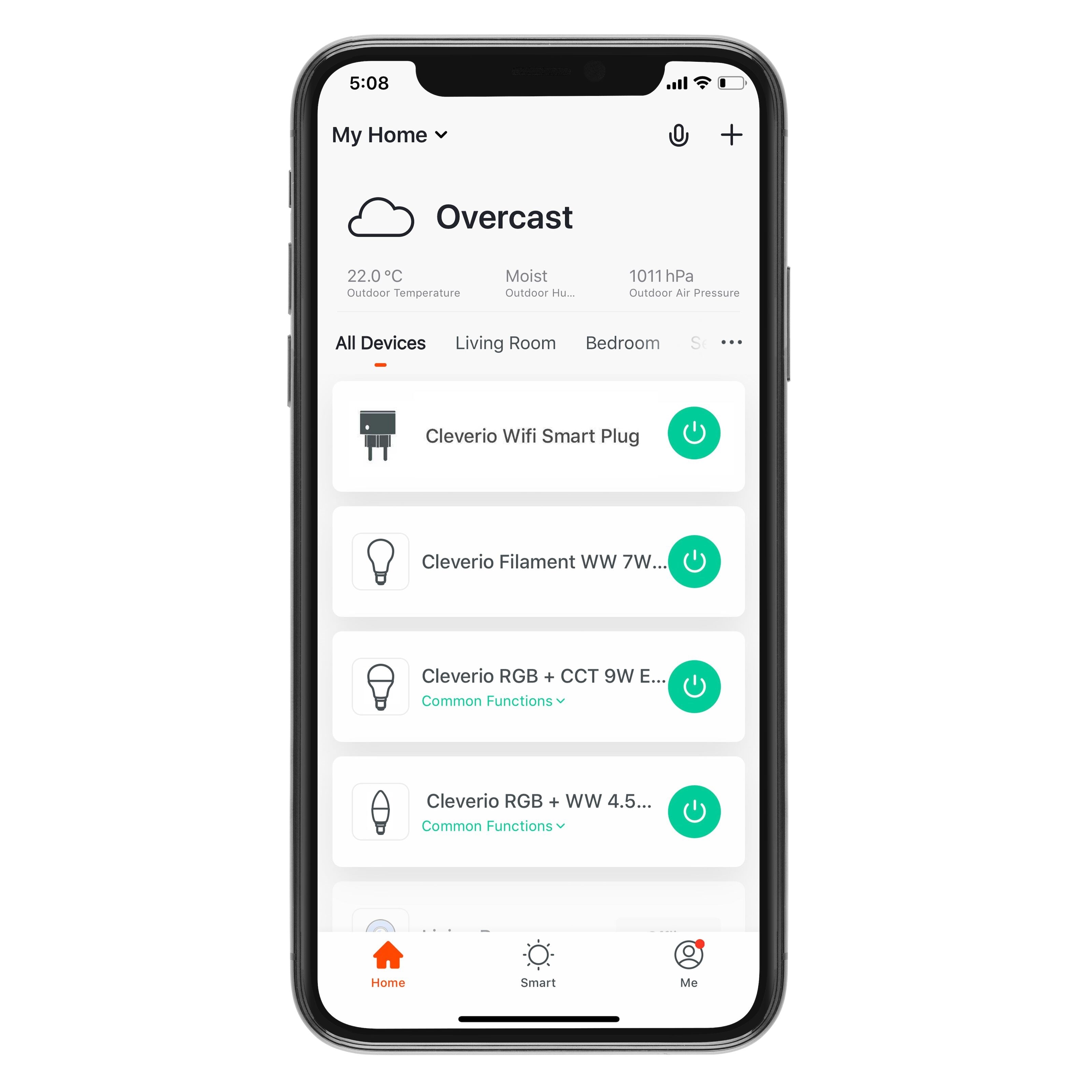Cleverio Smart fjernstrømbryter 2300 W