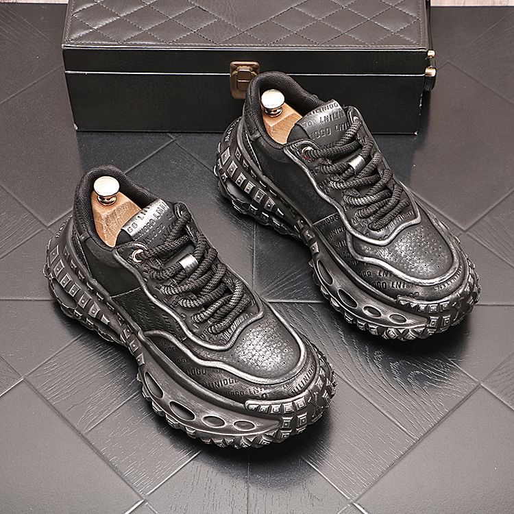 Mr Ozera - Platform Paneel Sneakers
