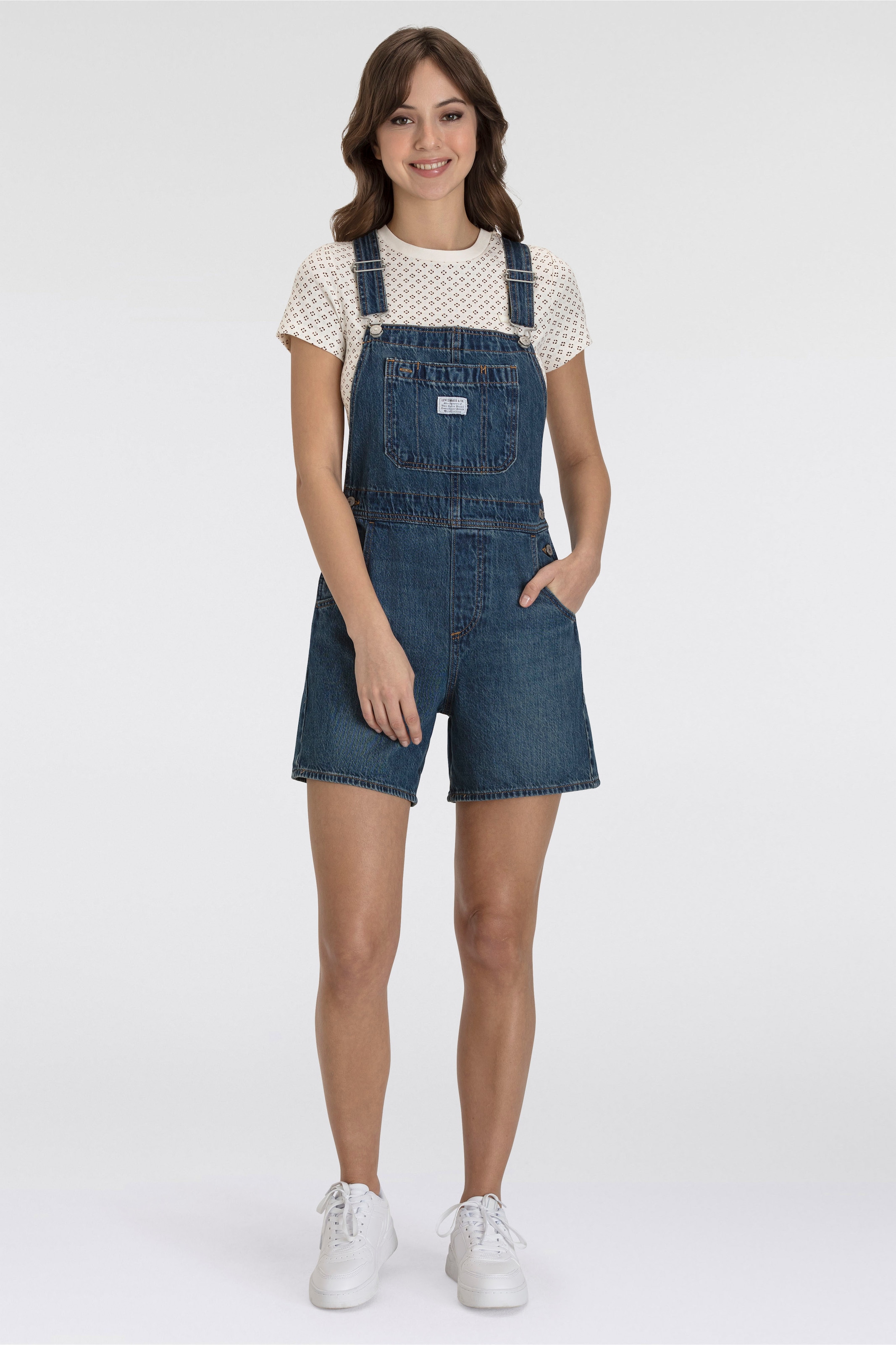 Levi's® Latzhose »UTILITY SHORTALL«  Sommerhose im Five-Pocket Style
