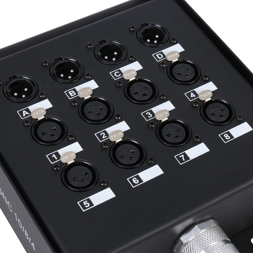 Devine SNC-10-8-4 Stagesnake XLR multikabel 8-weg 10 meter