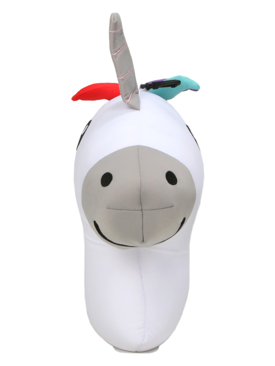Coussin de voyage Kikkerland Zip & Flip Licorne