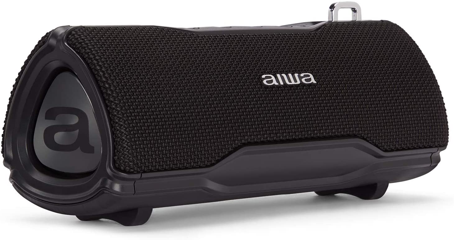 Aiwa BST-500BK Boombox TWS Lautsprecher, Bluetooth, IP67, schwarz - versch. Farben