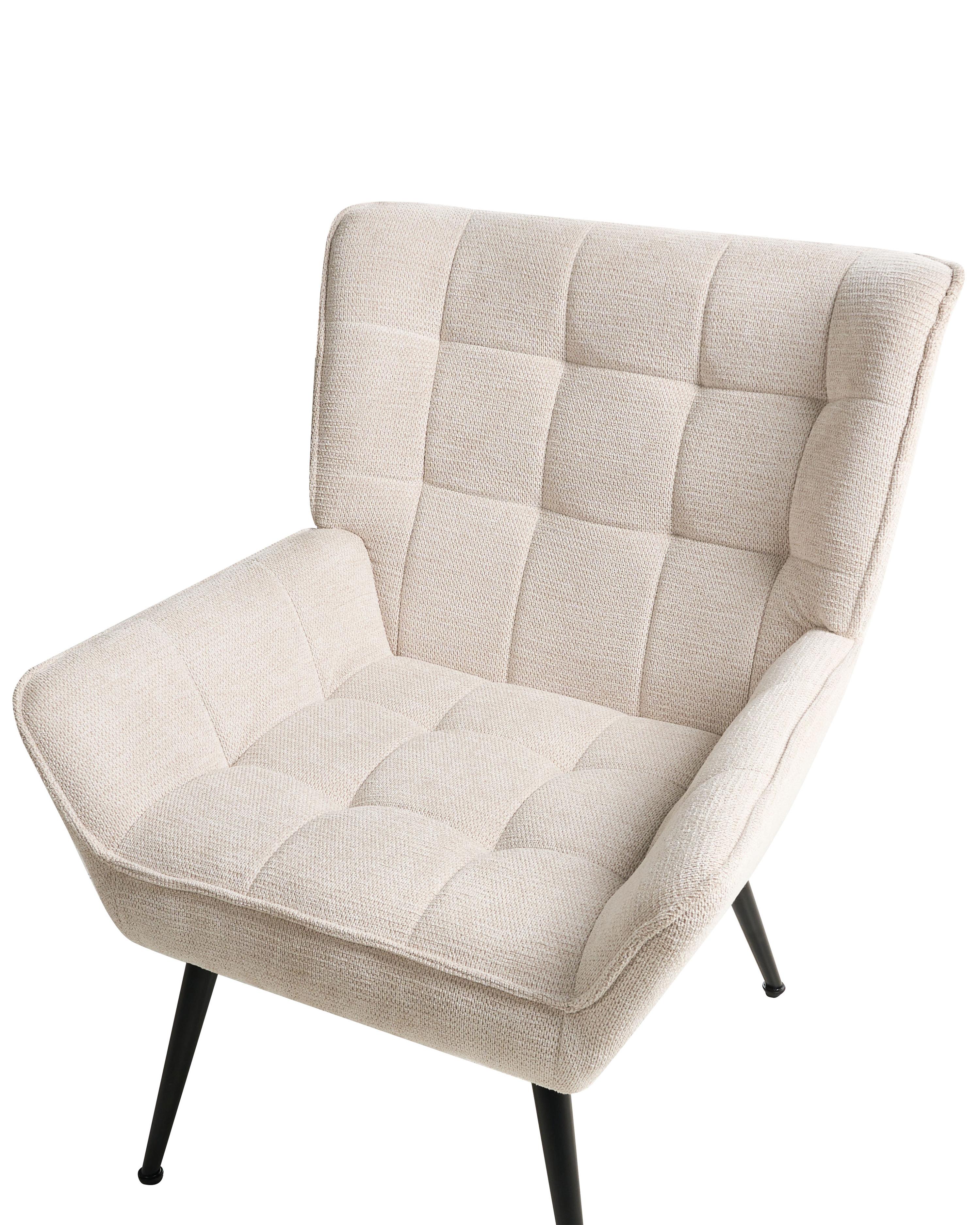 Fauteuil BELLINGMO Stof Lichtbeige