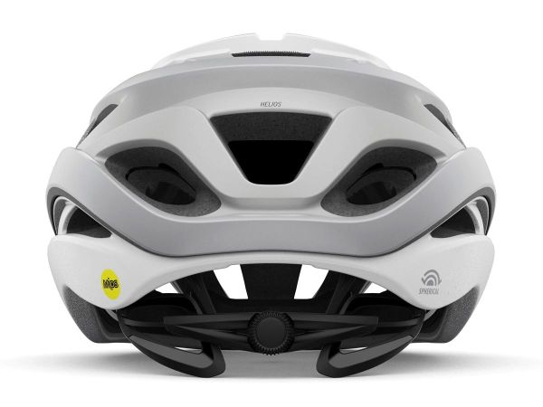 Giro Helios Cykelhjelm, Matt White Silver Fade