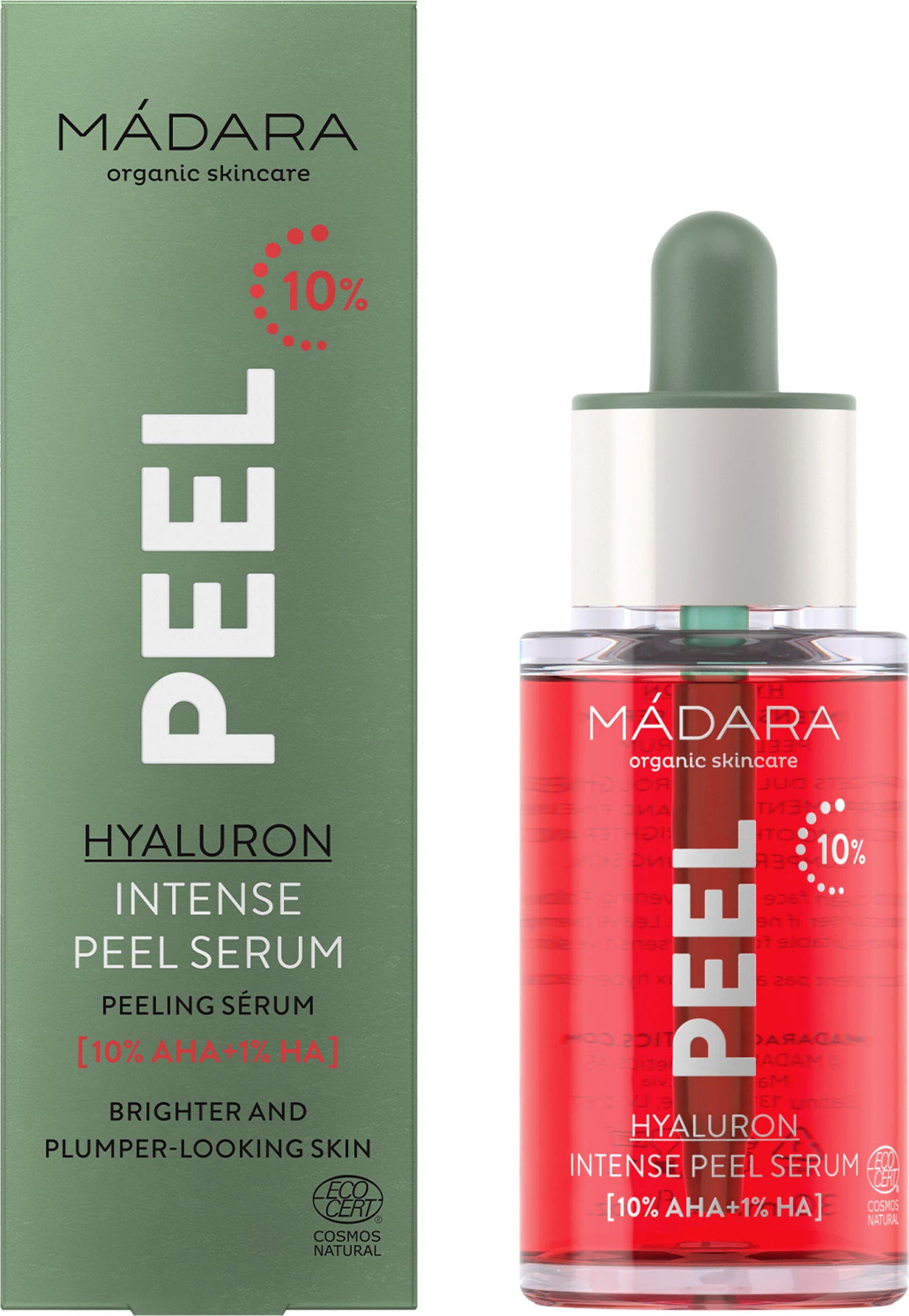 MÁDARA Organic Skincare  Hyaluron Intense Peel Serum, 30 ml
