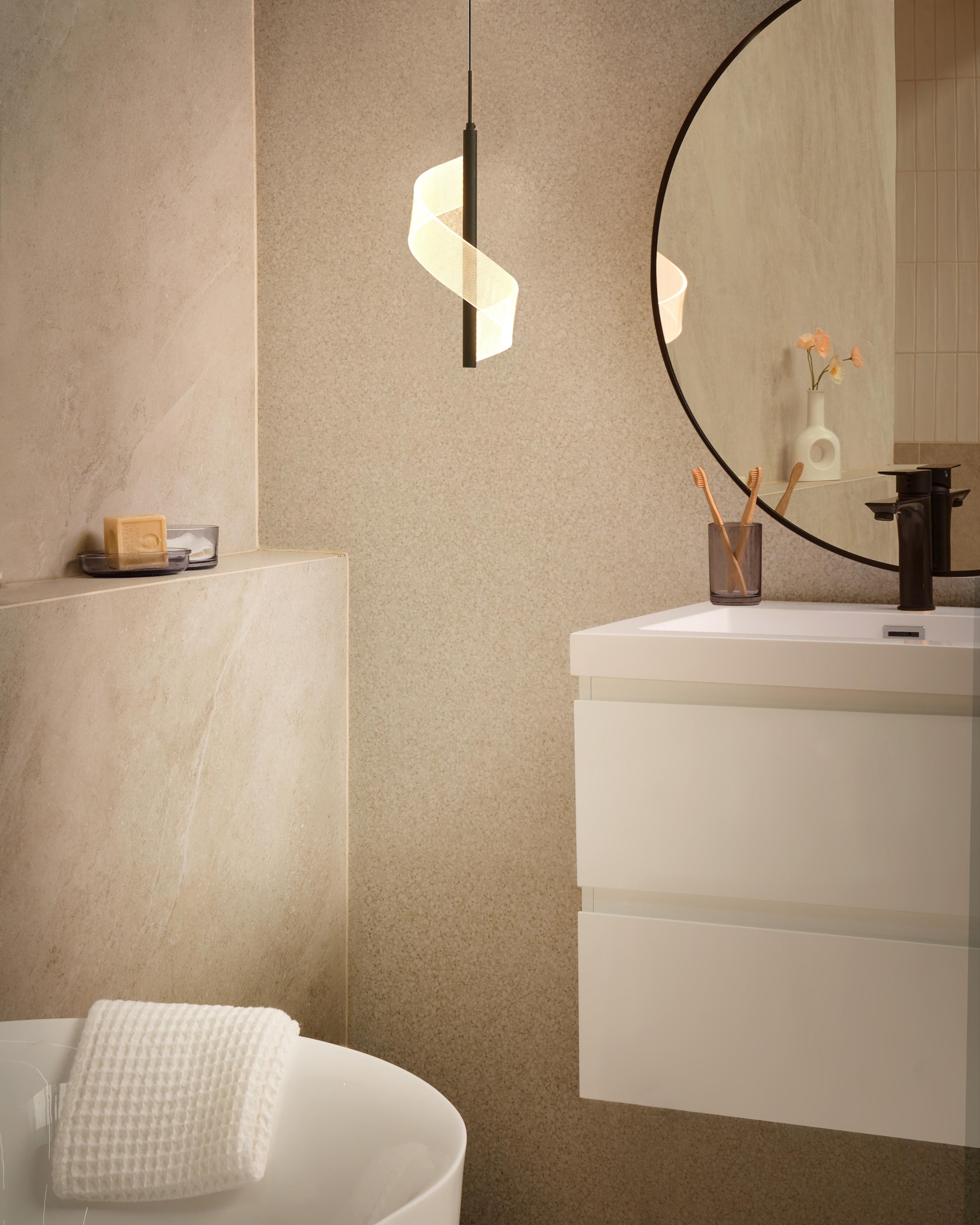 LED hanglamp SARELA Metaal Zwart