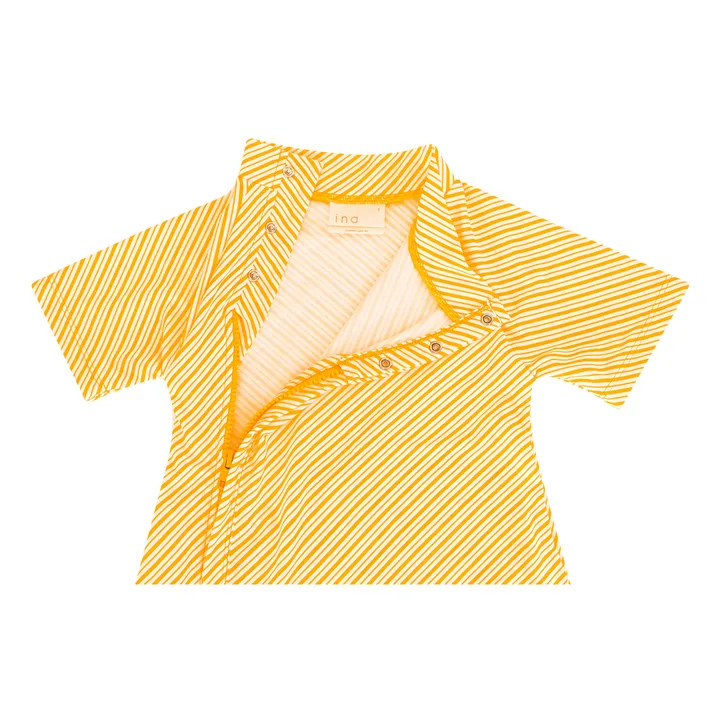 Ina Swim Combinaison Anti-UV Zimmi Rayée | Orange