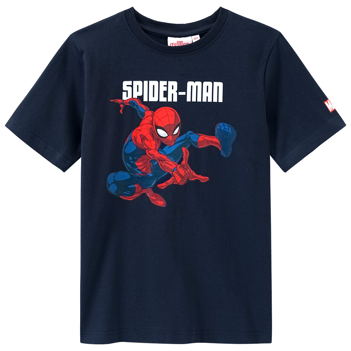 Topolino MARVEL Spider-Man T-Shirt mit Bio-Baumwolle dunkelblau