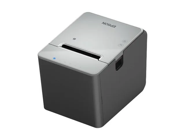 Epson TM L100 (111) - Kvitteringsprinter - termisk linje - Rulle (8 cm) - 203 x 203 dpi - op til 170 mm/sek. - USB 2.0, USB 2.0 vært, Gigabit LAN - sort