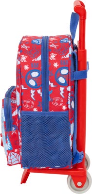 Marvel Spidey Mini Trolley Trillekoffert 6L, Rød/lyseblå