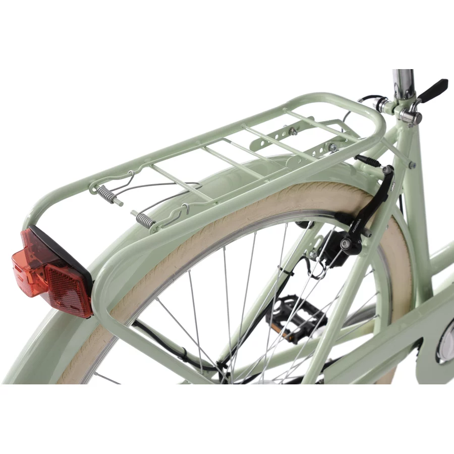 KS Cycling Damenfahrrad Cityrad 6-Gänge Balloon 28 Zoll Grün