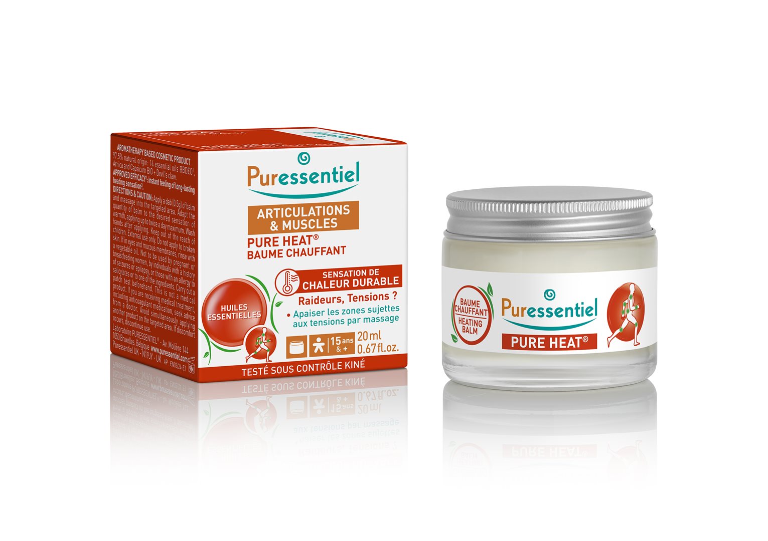 Puressentiel Pure Heat Balsam<br>20 ml, Topf, Balsam