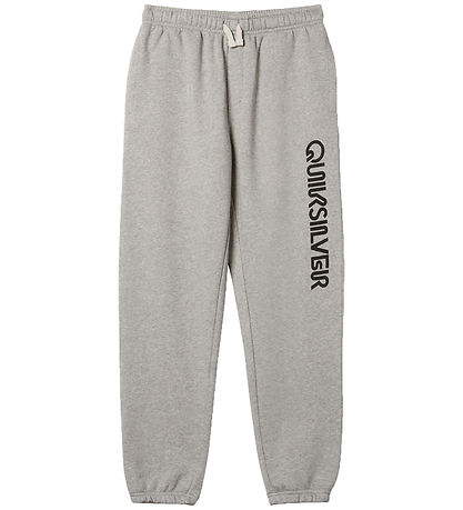 QuikSølver Sweatpants - Graphic - Gråmeleret m. Sort