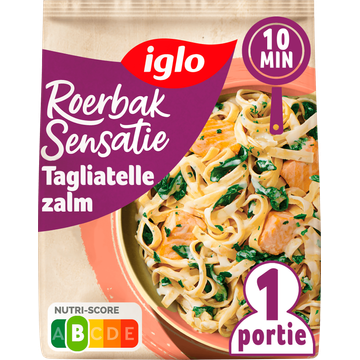 Iglo Roerbak Sensatie Tagliatelle Zalm 450 g