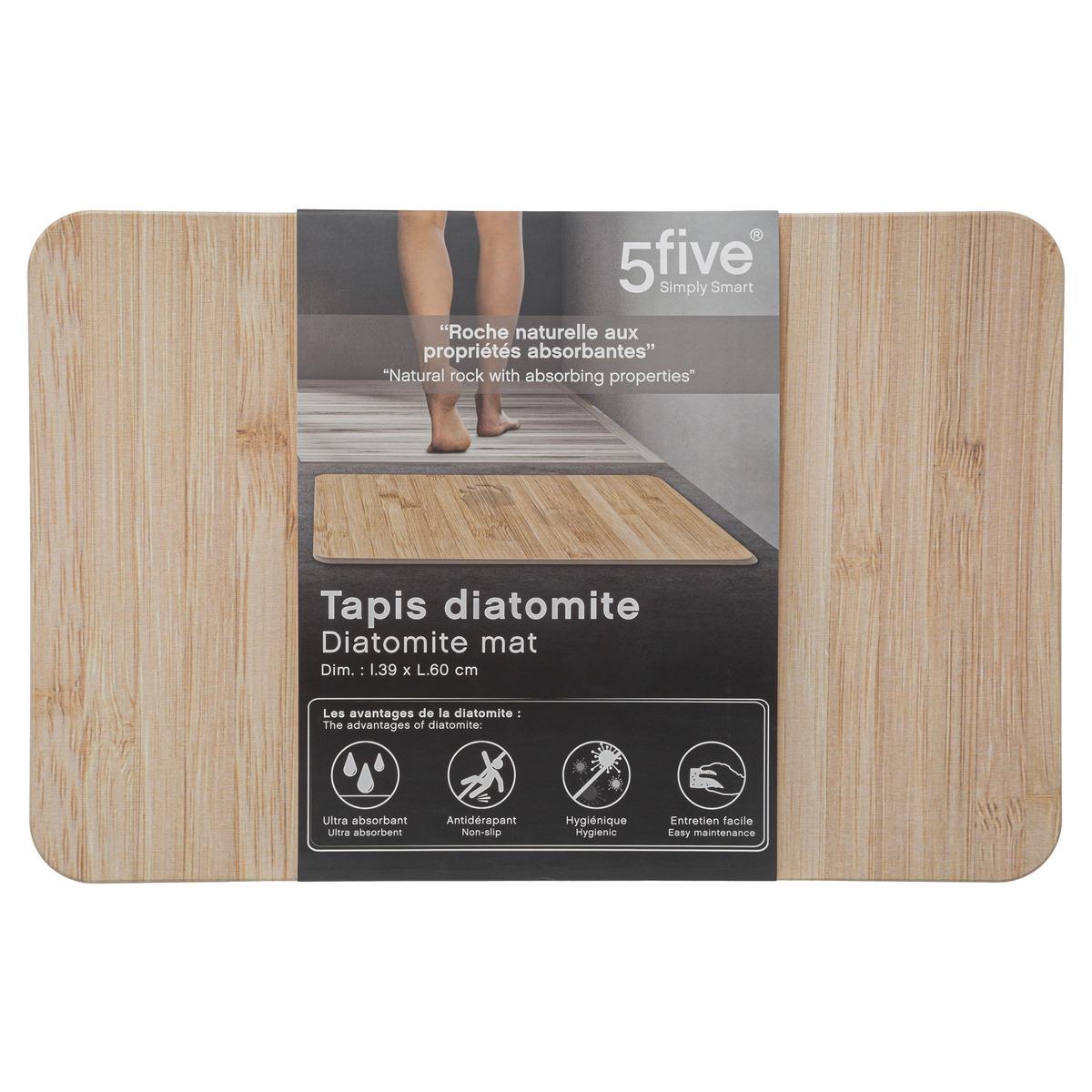 TAPIS DIATOMITE BAMBOU 39X60CM