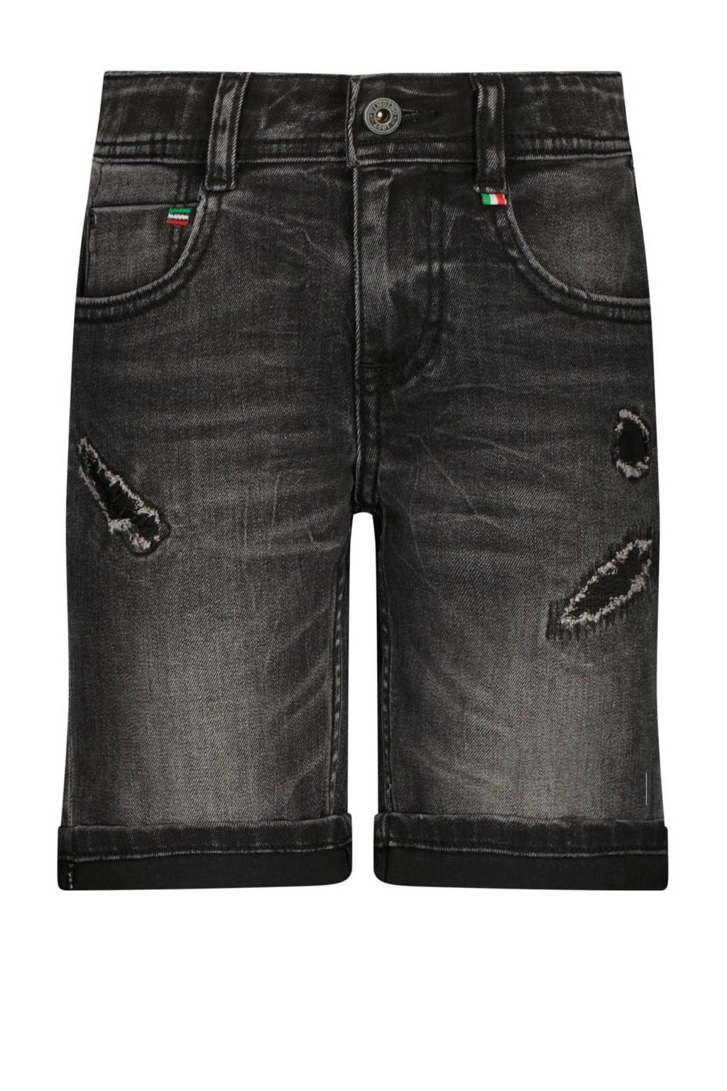Vingino denim short Curzio Damage black vintage