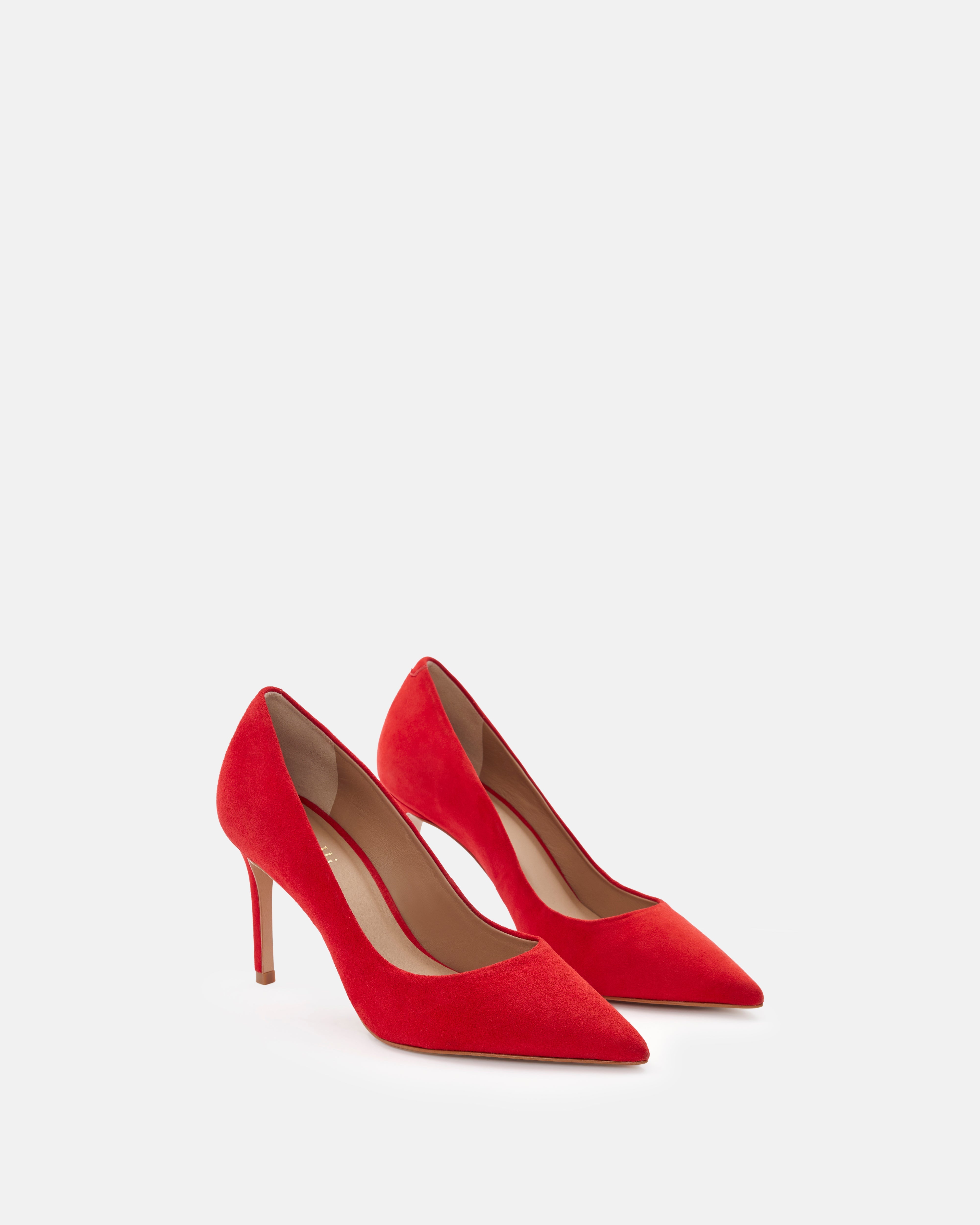 ESCARPINS KAROLINA/VEL ROUGE