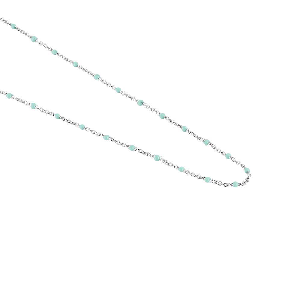 Collier Argent Polka