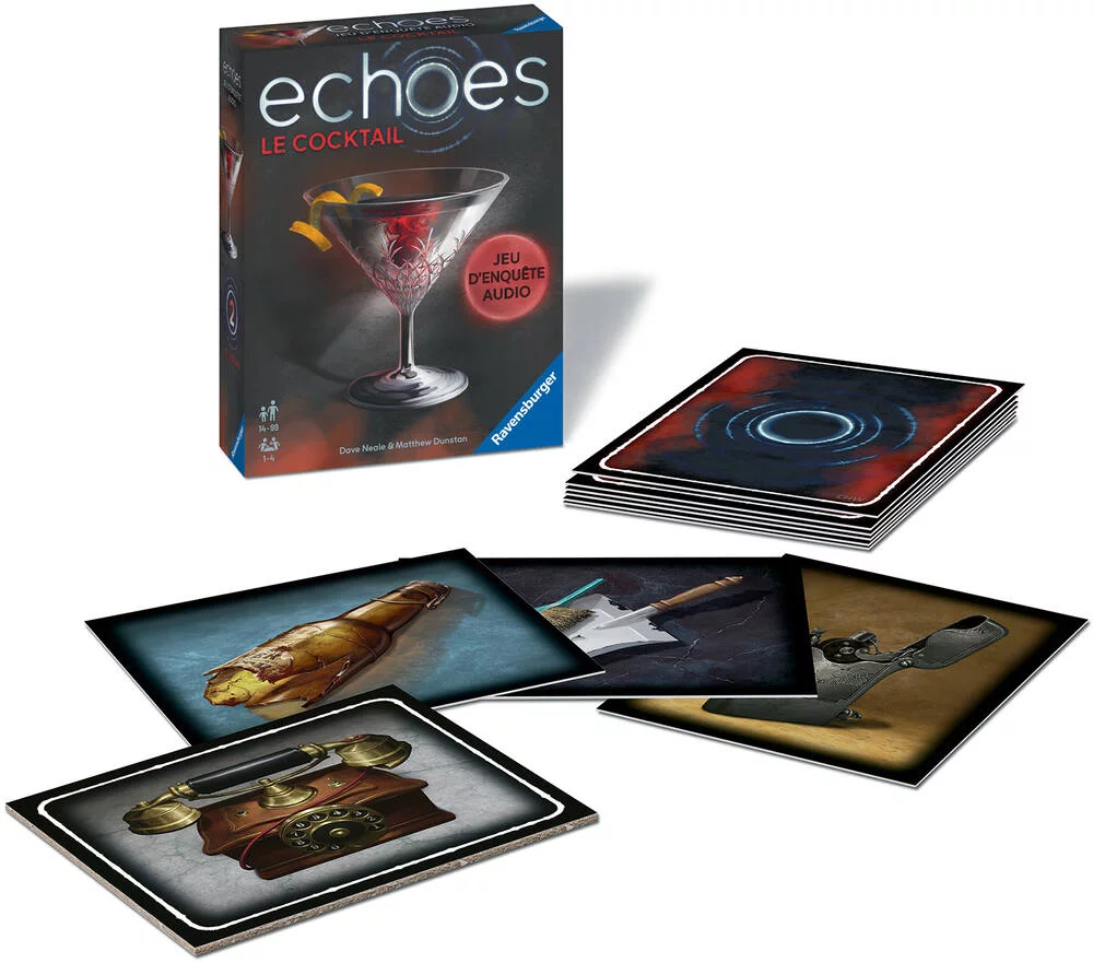JEU D'ENQUETES - ECHOES LE COCKTAIL