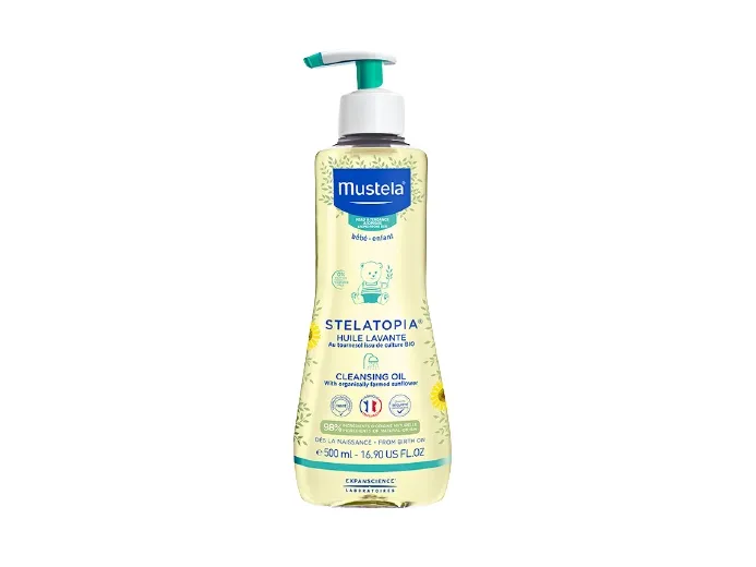 Mustela Bébé Stelatopia Cleansing Oil 500 ml