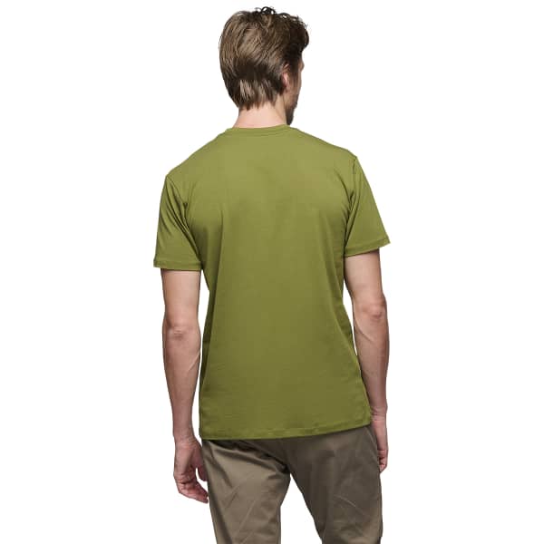 T-shirt escalade BLACK DIAMOND CHALKED UP 2.0 SS TEE CAMP GREEN