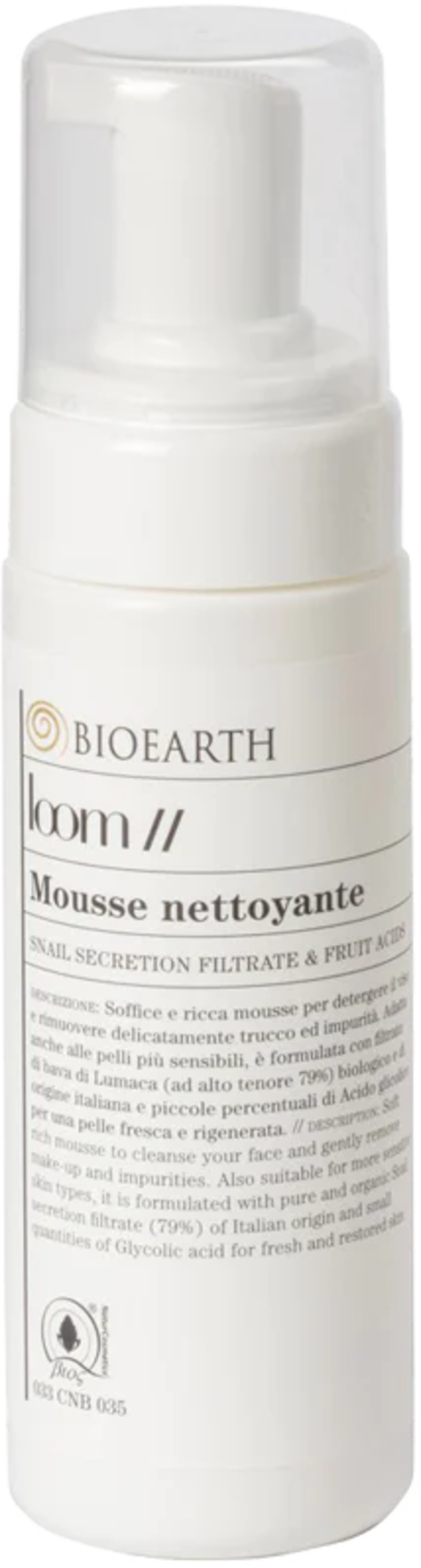 BIOEARTH  Loom Reinigungsschaum, 150 ml